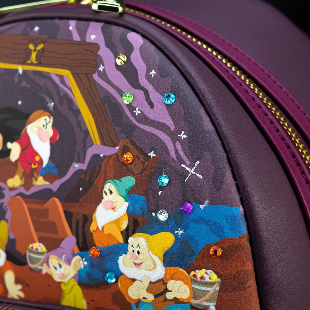 Loungefly Disney Seven Dwarfs Mini Backpack - Picture 3 of 7